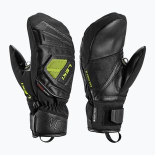 Рукавиці гірськолижні дитячі LEKI WCR C-Tech 3D Junior Mitt black/ice lemon