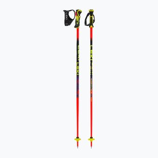 Палиці лижні дитячі LEKI WCR Evo Lite SL TR bright red/black/neon yellow