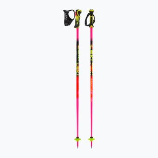 Палиці лижні дитячі LEKI WCR Evo Lite SL TR neon pink/black/neon yellow