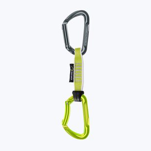 Карабін швидкий для альпінізму EDELRID Pure Pro Set 12 cm slate-oasis