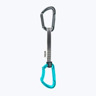 Карабін швидкий для альпінізму EDELRID Pure Set II 18 cm slate-icemint