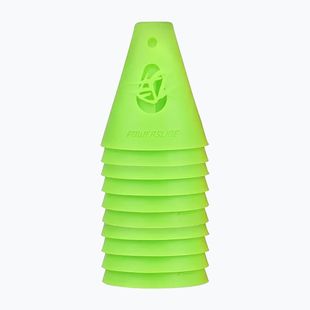 Слаломні конуси Powerslide CONES 10-Pack зелені 908009