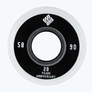 Колеса для роликових ковзанів USD TEAM 58mm/90A 4 шт. білі 700481
