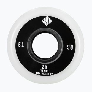 Колеса для роликових ковзанів USD TEAM 61mm/90A 4 шт. білі 700482
