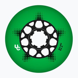 Колеса для роликів UNDERCOVER WHEELS Team Pro 84 mm/84A 4 pcs. green