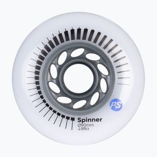 Колеса для роликів Powerslide Spinner 90 mm/88A 4 pcs. white