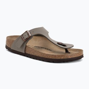 Шльопанці BIRKENSTOCK Gizeh Birkibuc Narrow stone