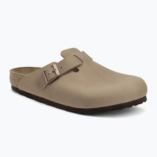 Шльопанці BIRKENSTOCK Boston LEOI Regular тютюнові коричневі