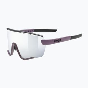 Окуляри сонцезахисні UVEX Sportstyle 236 Small комплект plum black matt/mirror silver/clear