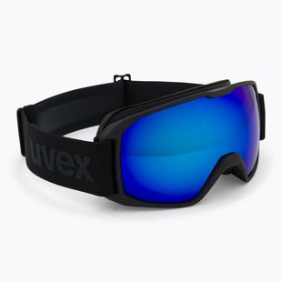 Окуляри лижні UVEX Xcitd CV black matt/mirror blue green