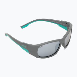 Окуляри сонцезахисні дитячі UVEX Sportstyle 514 grey matt/mirror silver