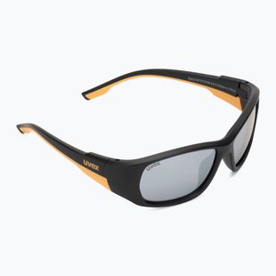 Окуляри сонцезахисні дитячі UVEX Sportstyle 514 black matt/mirror silver