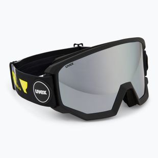 Окуляри лижні UVEX Athletic CV black matt/mirror silver green