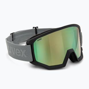 Окуляри гірськолижні UVEX Athletic CV black matt/mirror opal colorvision yellow