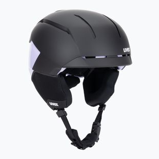 Шолом гірськолижний UVEX Levitate MIPS black/lavender matt