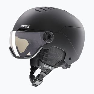 Шолом гірськолижний UVEX Wanted Visor Pro V black matte