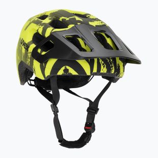 Шолом велосипедний дитячий UVEX React MIPS Jr lime/black