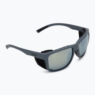 Окуляри сонцезахисні UVEX Sportstyle 312 stone blue matt/mirror silver