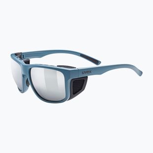 Окуляри сонцезахисні UVEX Sportstyle 312 stone blue matt/mirror silver