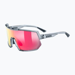 Окуляри сонцезахисні UVEX Sportstyle 235 smoke transparent/mirror red