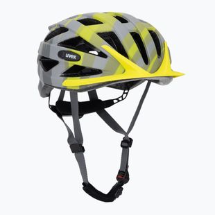 Шолом велосипедний UVEX Air Wing CC grey / lime matt