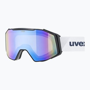 Окуляри лижні UVEX Gravity FM S2 black matt/mirror blue