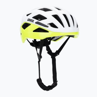 Шолом велосипедний UVEX I-Volute white/neon yellow matt