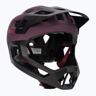 Шолом велосипедний дитячий UVEX React Fullface Jr cranberry matt