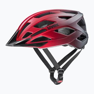 Шолом велосипедний UVEX I-vo 2 red/black matt
