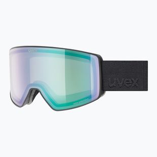 Окуляри лижні UVEX Scenic P S0-S4 black matt/mirror green/pola