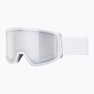 Окуляри лижні UVEX Scenic P S0-S4 white matt/mirror silver/pola
