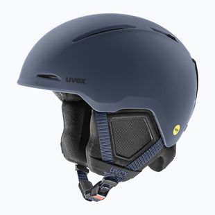 Шолом лижний UVEX Monte LT MIPS dusk blue matt