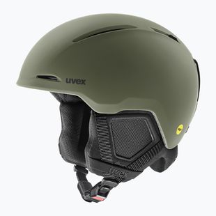Шолом лижний UVEX Monte LT MIPS khaki matt