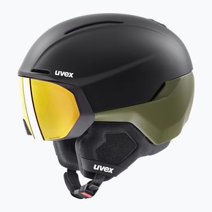 Шолом лижний UVEX Horizon CV black/khaki matt