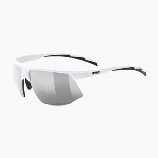 Окуляри сонцезахисні UVEX Aerios Small V white matt/smoke