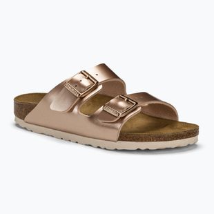 Дитячі шльопанці BIRKENSTOCK Arizona BF Narrow електричні металік мідь