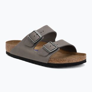 Шльопанці BIRKENSTOCK Arizona Soft Footbed Oiled Leather Regular iron
