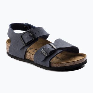 Сандалі дитячі BIRKENSTOCK New York Birkibuc Narrow navy