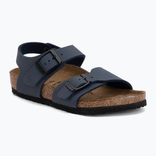 Сандалі дитячі BIRKENSTOCK New York Birkibuc Narrow navy
