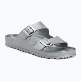 Шльопанці BIRKENSTOCK Arizona EVA Metallic Regular сріблястий металік