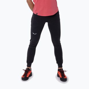 Жіночі трекінгові штани Salewa Lavaredo Hemp Train black out