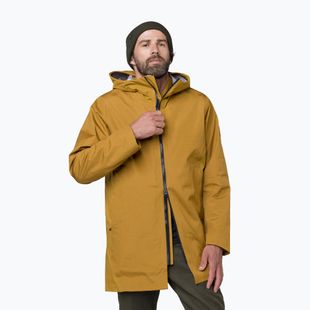 Куртка дощовик чоловіча Salewa Fanes 3L Ptx Hemp 2/1 Parka golden brown int.7020