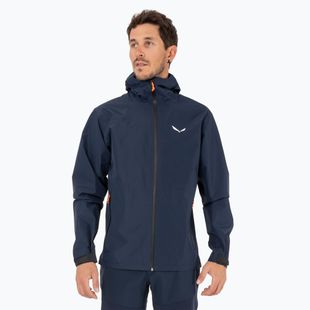 Куртка дощовик чоловіча Salewa Puez Aqua 4 PTX 2.5L navy blazer/0910