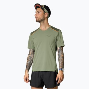 Футболка для бігу жіноча DYNAFIT Sky sage