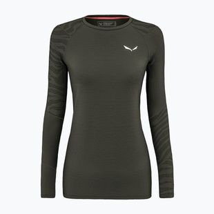 Жіноча термоактивна кофта Salewa Cristallo Warm AMR dark olive