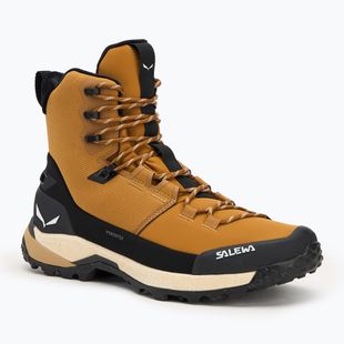 Черевики трекінгові чоловічі Salewa Puez Winter Mid Ptx golden brown / black