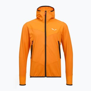 Кофта трекінгова чоловіча Salewa Agner Hybrid PL/DST FZ Hoody turmeric melange/0910