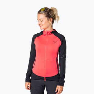 Кофта трекінгова жіноча DYNAFIT Transalper Light Polartec Hoody black out cabana/6170