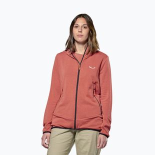 Жіночий трекінговий світшот Salewa Agner Hemp 2 Hooded etruscan red