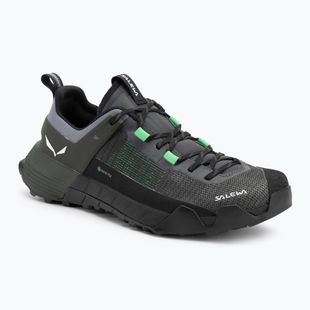 Чоловічі кросівки Salewa Wildfire Nxt GTX онікс / ірландський зелений